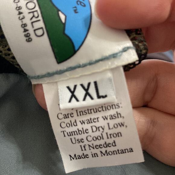 Gary Nesse Outdoor World grey quilted shooting hunting shirt men’s size XXL - Picture 5 of 13